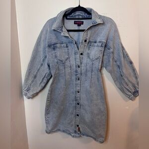 Denim mini Dress